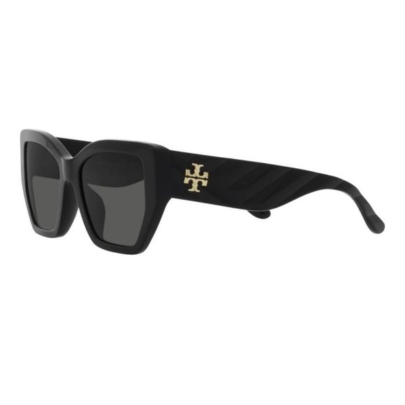 Tory Burch Black Women Sunglasses - Picture 1 of 6